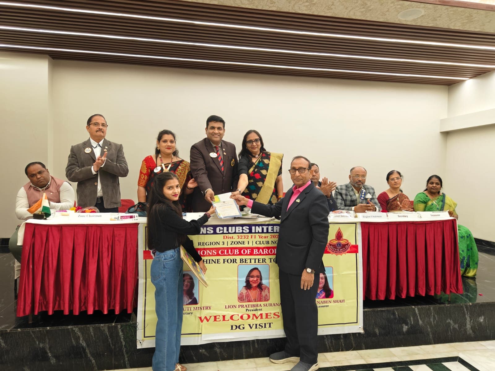 Nikita · Lions Club Recognition